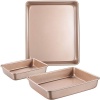 HEARTDECO Oven Nonstick Deep Baking Sheet Pans - 3 Piece Set Photo