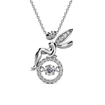 Photo of Destiny Fairy necklace with Swarovski Crystals