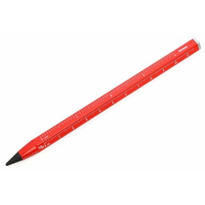 Troika HB Pencil with Endless Writing to 20km CONSTRUCTION ENDLESS in Red
