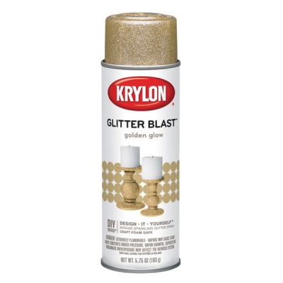 Photo of Krylon Glitter Blast Golden Glow 170ml