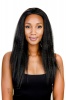 Magic Long Size Beautiful Synthetic Hair Wig Morgan 1B Photo