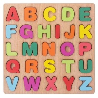 Alphabet Puzzle Wooden Kid Toy ABC