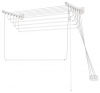 COLOMBO Ultra-Sturdy Anti-Rust Bathroom Wall Clothes Dryer - Saliestendi Photo