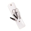 Kellermann 3 Swords Manicure Set Faux Leather White - 4 Piece Photo