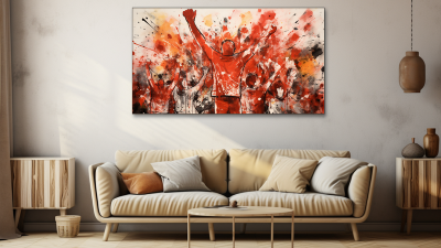 Canvas Wall Art Kop Connection Abstract HD0188