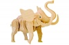 Africas Legends Woodcraft Construction Kit to Build 3D Animals - Elephant Photo
