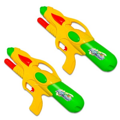 Water Squirt Gun Kids Water Sports Pool Games Summer YellowGreen 2 pack