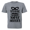 BuyAbility Training Mini Superheroes - Adults - T-Shirt Photo