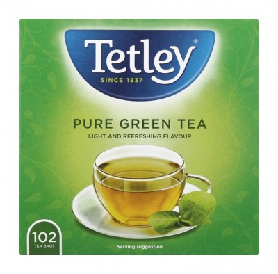 Photo of Tetley Pure Green Tea 102's Pack of 6