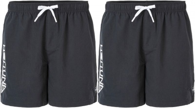 Hot Tuna Men Tuna Swim Shorts BlackBlack 2 Pack Parallel Import
