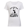 I'm Not Fat - Ladies - T-Shirt Photo