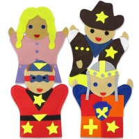 RGS Group Super Heroes Hand Puppets