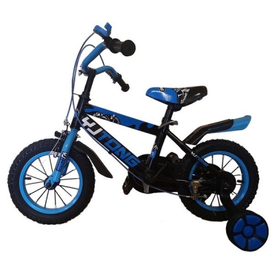 Photo of 12" JG Kids Mountain Bike with Training Wheels – Blue