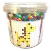 JKA - Iron On Bead Craft Toy - Bucket Kit - African Animals Photo