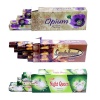Lucky Star Incense Sticks - 3 Assorted Fragranced 9" Premium Agarbatti - 360 Sticks Photo