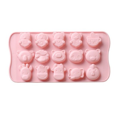 Photo of iKids 15 Animal Baby Food DIY Silicone Mold for Chocolate Candy Gummy