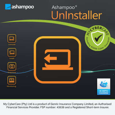 Photo of Ashampoo Uninstaller 7 MyCybercare R5000