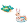 Intex Big Animal Swim Ring Set Of 2 - Llama & Alligator Photo