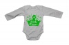 BuyAbility Irish Prince - St. Patrick's Day - Long Sleeve - Baby Grow Photo