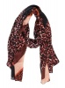 UB Creative Leopard Print Scarf - Pink Photo
