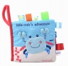 Soft Baby Label Cloth Book - Little Crab's Adventure Photo