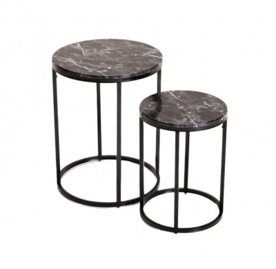 Round Set of 2 Tables