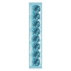 Print with Passion Turquoise Floral Table Runner Photo
