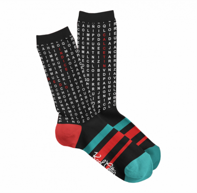 Photo of Fisura Crossword Socks