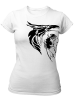PepperSt Ladies White T-Shirt - Eagle Template Photo