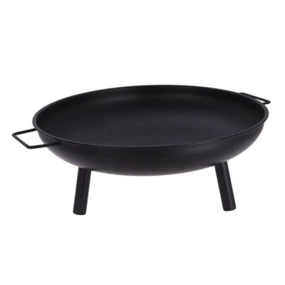 ambiance Steel Outdoor Metal Fire Bowl 58cm x 23cm