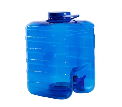 10L Water Container with Tap and Carry Handles