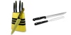 Grunwerg 5 Gold Plated Knives & RS Carving Roasting Knife and Fork Set Photo