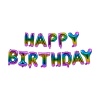 BubbleBean - Happy Birthday Multicoloured Foil Balloon Photo