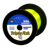 Triple Fish IGFA Nylon Fishing Line 15KG 0.55MM Colour Yellow 600M Spool Photo