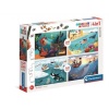 Clementoni 2X20 2X60 Piece Puzzle Seaworld Photo