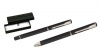 Giftbargains Black and Silver Ballpoint and Rollerball Pen Set with Presentation Box Photo