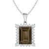 Stella Luna Evelyn Necklace with Swarovski Smoked Topaz Crystal Photo