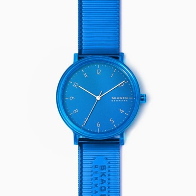 Skagen Aaren Blue Polyurethane Watch SKW6602
