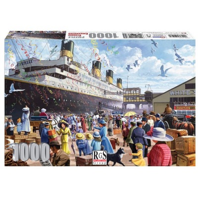 RGS Group Titanic Embarking 1000 Piece Jigsaw Puzzle