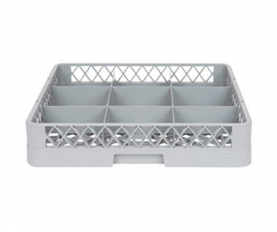 Cater Care Glass Dish Rack 9 Compartment