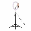 26cm LED Ring Light with 111cm Light Stand & Universal Phone Holder Kit Photo