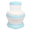 Portable baby potty blue Photo