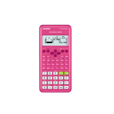 Casio FX 82 ZA Plus 2 Scientific Calculator Pink