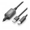 UGreen USB2.0 A to BM 10m Active Printer Cab-BK Photo