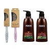 Bio Brush Hot Styling Brush Set & Argan Oil Shampoo & Conditioner - 750ml Photo