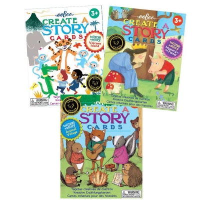 Photo of eeBoo Sequencing & Communication Story Cards: Animals & Circus Adventure