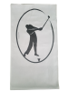 Golf - Light Grey Suede Microfiber Towel Photo