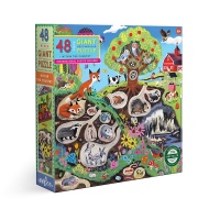 eeBoo Within the Country Giant Puzzle 48 Pieces