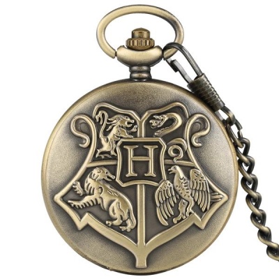Harry Potter Hogwarts Quartz Pocket Watch