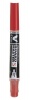 Pilot WBMA Extra Fine Refillable V Board Master W/Marker - Box of 12 - Red Photo